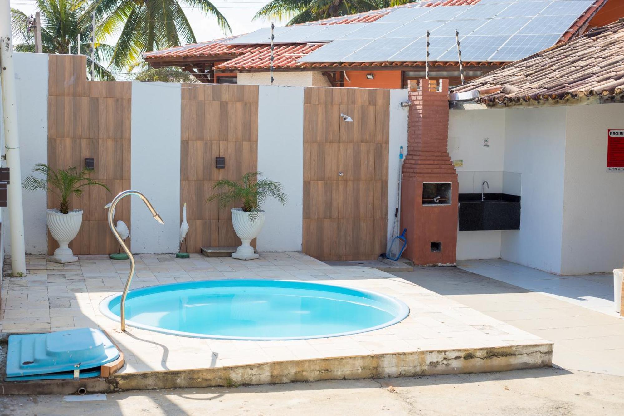 Casa Duplex Com 2 Suites Com Ar Condicionado ,100M Da Praia - Barra De Sao Miguel, A 8 Minutos Da Praia Do Gunga E A 3 Da Praia Bonita! Condominio Com Piscina E Churrasqueira! Exteriér fotografie